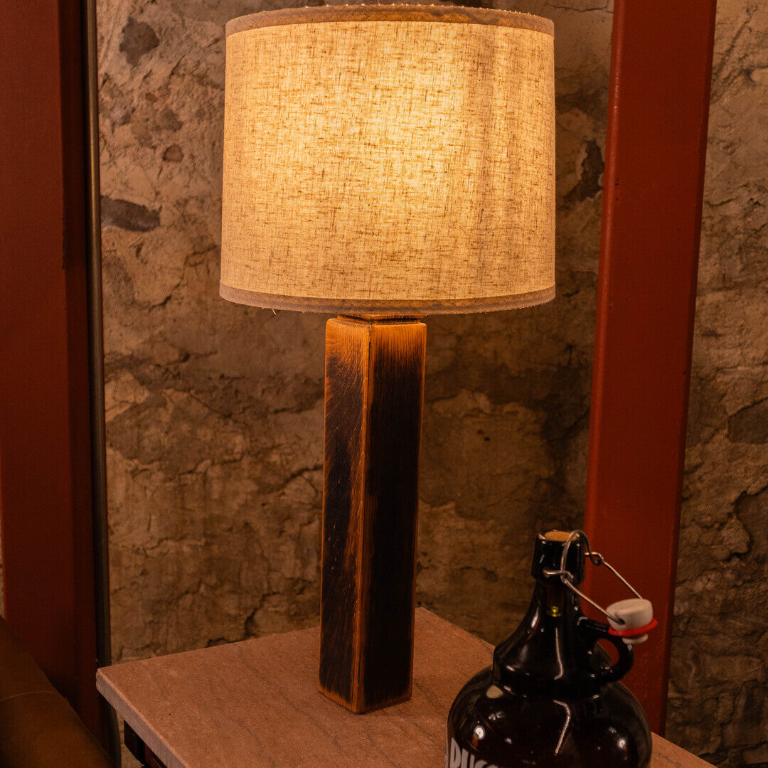 Charr™ Wooden Table Lamp