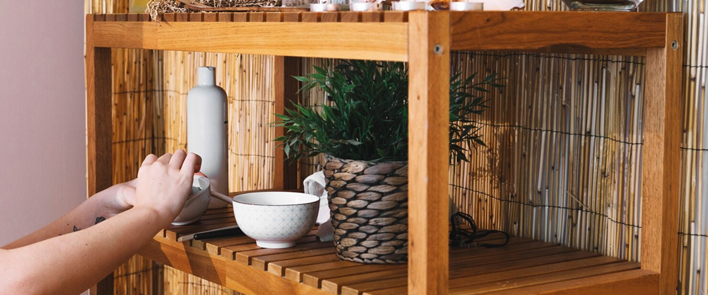 Reclaimed Wood Shelves