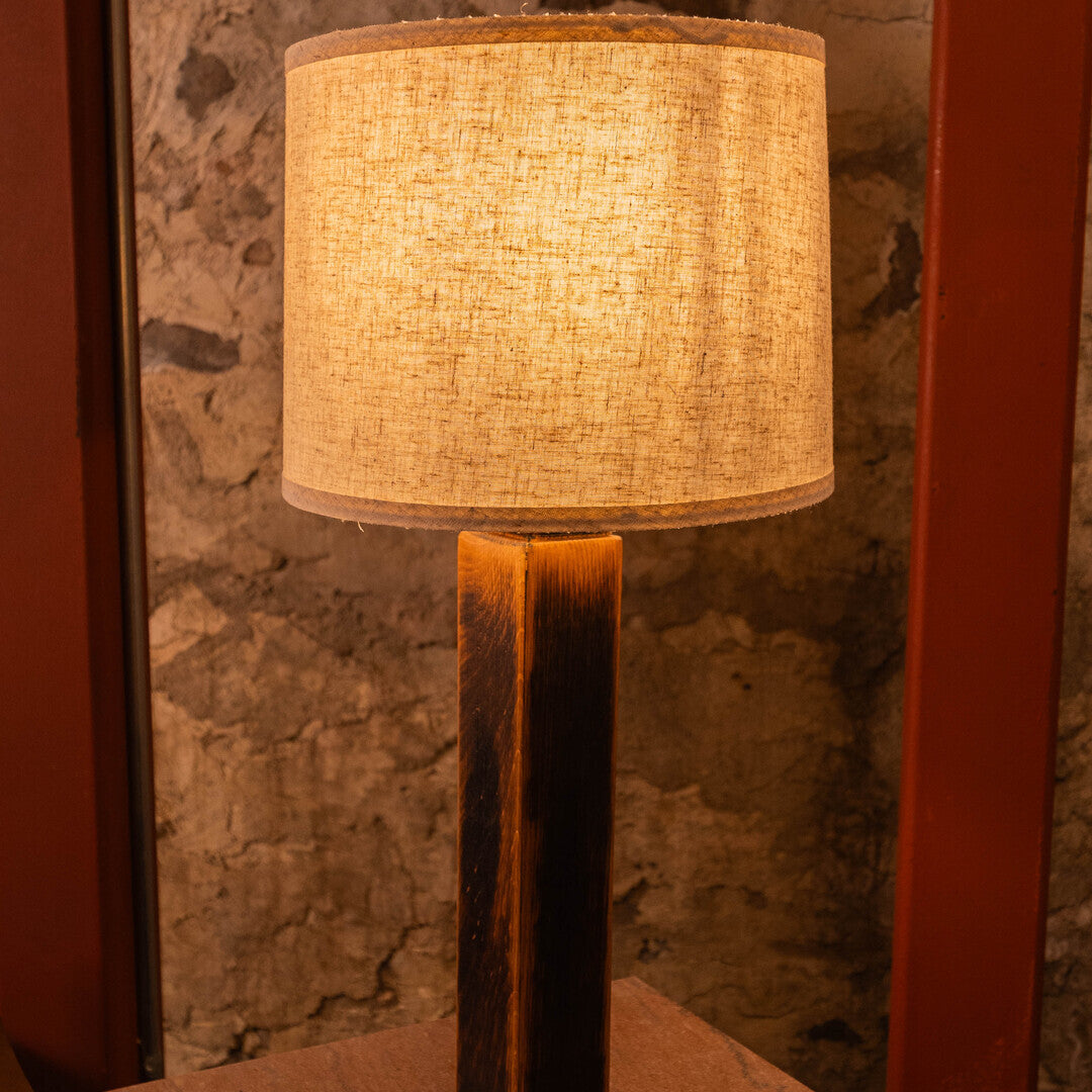Charr™ Wooden Table Lamp