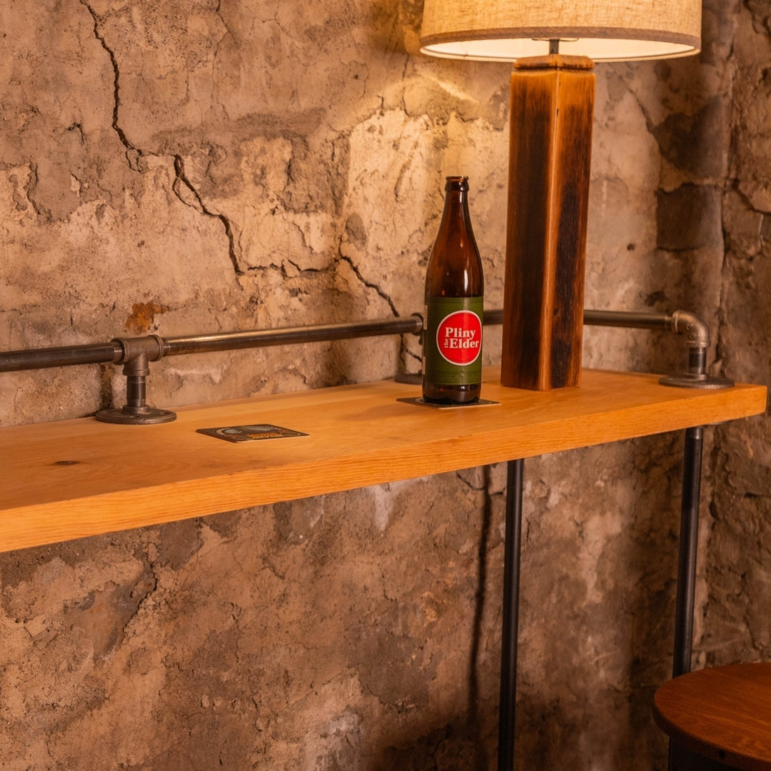 Charr™ Wooden Table Lamp